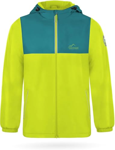 normani Kinder Winterjacke Skijacke Schneejacke wasserdichte Outdoorjacke für Junge und Mädchen - Wassersäule: 7000 mm Farbe Limette Größe 170-176 normani Kinder Winterjacke Skijacke Schneejacke wasserdichte Outdoorjacke für Junge und Mädchen - Wassersäule: 7000 mm Farbe Limette Größe 170-176 von normani