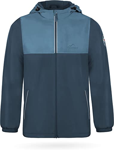 normani Kinder Winterjacke Skijacke Schneejacke wasserdichte Outdoorjacke für Junge und Mädchen - Wassersäule: 7000 mm Farbe Navy Größe 122-128 normani Kinder Winterjacke Skijacke Schneejacke wasserdichte Outdoorjacke für Junge und Mädchen - Wassersäule: 7000 mm Farbe Navy Größe 122-128 von normani