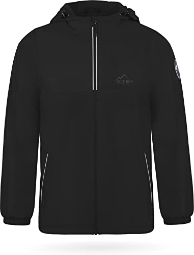 normani Kinder Winterjacke Skijacke Schneejacke wasserdichte Outdoorjacke für Junge und Mädchen - Wassersäule: 7000 mm Farbe Schwarz Größe 110-116 normani Kinder Winterjacke Skijacke Schneejacke wasserdichte Outdoorjacke für Junge und Mädchen - Wassersäule: 7000 mm Farbe Schwarz Größe 110-116 von normani