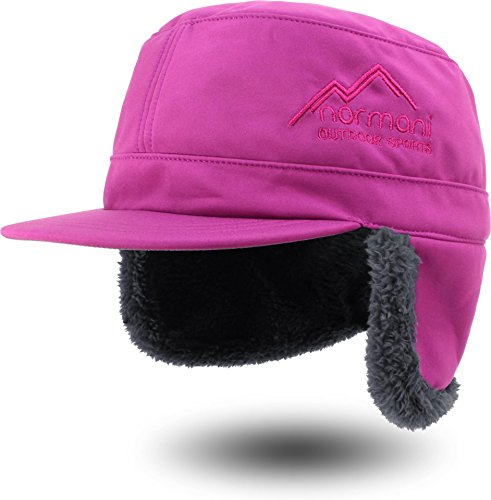 normani Kinder Wintermütze mit Ohrenschutz und Fleece-Innenfutter Farbe Fuchsia Größe 49 normani Kinder Wintermütze mit Ohrenschutz und Fleece-Innenfutter Farbe Fuchsia Größe 49 von normani