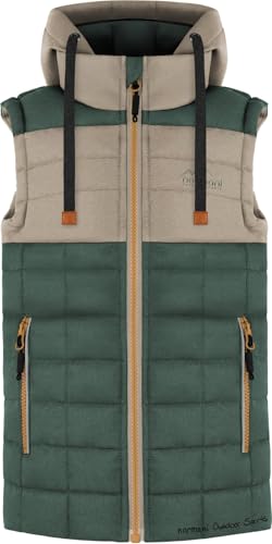 normani Kinder Winterweste Steppweste mit Kapuze Kapuzenweste Ärmellose Outdoor Weste mit Taschen Farbe Beige Größe 146-152 normani Kinder Winterweste Steppweste mit Kapuze Kapuzenweste Ärmellose Outdoor Weste mit Taschen Farbe Beige Größe 146-152 von normani