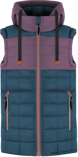 normani Kinder Winterweste Steppweste mit Kapuze Kapuzenweste Ärmellose Outdoor Weste mit Taschen Farbe Lila Größe 146-152 normani Kinder Winterweste Steppweste mit Kapuze Kapuzenweste Ärmellose Outdoor Weste mit Taschen Farbe Lila Größe 146-152 von normani