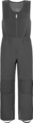 normani Kinder wasserdichte Winterhose mit Fleecebesatz - Recycelte Schneehose Skihose Thermohose mit 3M Refletoren und Schneegamasche - Wassersäule: 12.000 mm Farbe Anthrazit Größe 86 normani Kinder wasserdichte Winterhose mit Fleecebesatz - Recycelte Schneehose Skihose Thermohose mit 3M Refletoren und Schneegamasche - Wassersäule: 12.000 mm Farbe Anthrazit Größe 86 von normani
