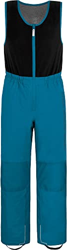 normani Kinder wasserdichte Winterhose mit Fleecebesatz - Recycelte Schneehose Skihose Thermohose mit 3M Refletoren und Schneegamasche - Wassersäule: 12.000 mm Farbe Blau Größe 134-140 normani Kinder wasserdichte Winterhose mit Fleecebesatz - Recycelte Schneehose Skihose Thermohose mit 3M Refletoren und Schneegamasche - Wassersäule: 12.000 mm Farbe Blau Größe 134-140 von normani