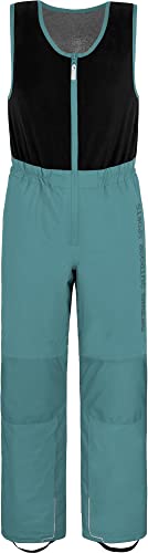 normani Kinder wasserdichte Winterhose mit Fleecebesatz - Recycelte Schneehose Skihose Thermohose mit 3M Refletoren und Schneegamasche - Wassersäule: 12.000 mm Farbe Hellblau Größe 134-140 normani Kinder wasserdichte Winterhose mit Fleecebesatz - Recycelte Schneehose Skihose Thermohose mit 3M Refletoren und Schneegamasche - Wassersäule: 12.000 mm Farbe Hellblau Größe 134-140 von normani