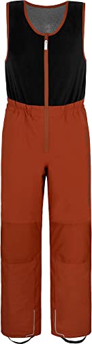 normani Kinder wasserdichte Winterhose mit Fleecebesatz - Recycelte Schneehose Skihose Thermohose mit 3M Refletoren und Schneegamasche - Wassersäule: 12.000 mm Farbe Orange Größe 122-128 normani Kinder wasserdichte Winterhose mit Fleecebesatz - Recycelte Schneehose Skihose Thermohose mit 3M Refletoren und Schneegamasche - Wassersäule: 12.000 mm Farbe Orange Größe 122-128 von normani