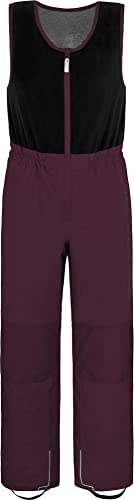 normani Kinder wasserdichte Winterhose mit Fleecebesatz - Recycelte Schneehose Skihose Thermohose mit 3M Refletoren und Schneegamasche - Wassersäule: 12.000 mm Farbe Violett Größe 104 normani Kinder wasserdichte Winterhose mit Fleecebesatz - Recycelte Schneehose Skihose Thermohose mit 3M Refletoren und Schneegamasche - Wassersäule: 12.000 mm Farbe Violett Größe 104 von normani