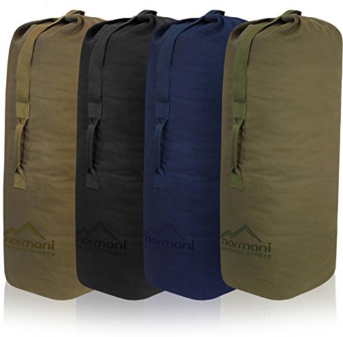 normani Klassischer US Seesack 60 Liter Canvas Baumwolle Classic Sea I Farbe Beige normani Klassischer US Seesack 60 Liter Canvas Baumwolle Classic Sea I Farbe Beige von normani