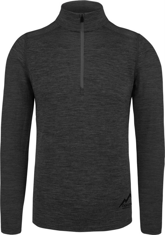 normani Langarmshirt Herren Merino Langarm mit 1/4 Zipper Canberra Merino Winter Outdoor Ski Pullover - Aus Merinowolle normani Langarmshirt Herren Merino Langarm mit 1/4 Zipper Canberra Merino Winter Outdoor Ski Pullover - Aus Merinowolle von normani