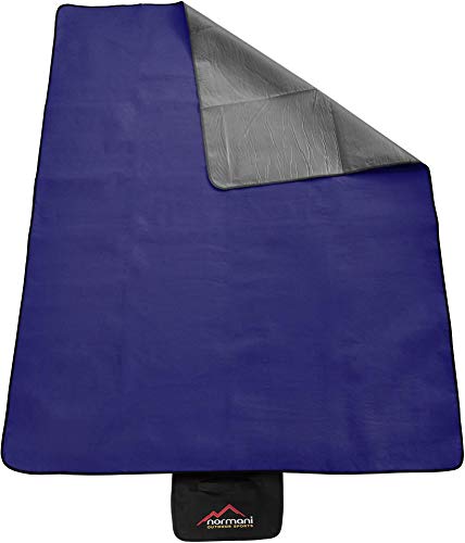 normani Outdoor Campingdecke Fleece mit Tragegriff wasserdicht isoliert Farbe Dunkelblau normani Outdoor Campingdecke Fleece mit Tragegriff wasserdicht isoliert Farbe Dunkelblau von normani