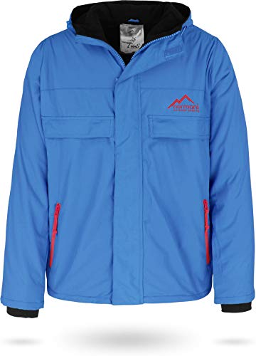 normani Outdoor Sports Winddichte Funktions-Jacke für Damen und Herren von XS-4XL Farbe Blau/Rot Größe L/52 von normani
