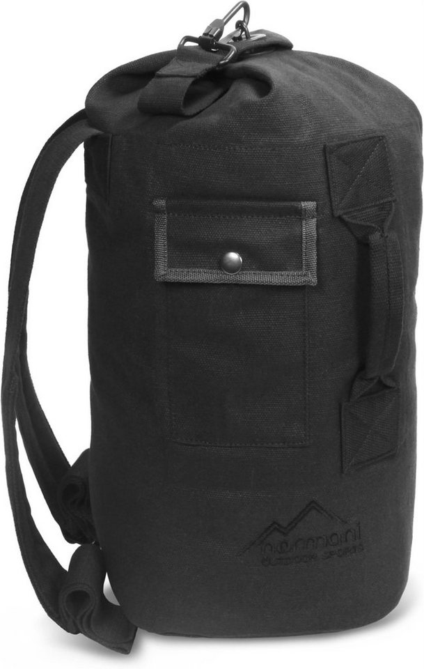 normani Packsack Canvas-Seesack 20 l Submariner 20, Duffle Bag Marinesack Seemannssack US-Sack Rucksack mit Doppelgurt normani Packsack Canvas-Seesack 20 l Submariner 20, Duffle Bag Marinesack Seemannssack US-Sack Rucksack mit Doppelgurt von normani