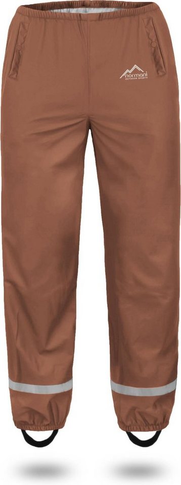 normani Regenhose Kinder Regenhose York Jungen und Mädchen - Wind- und wasserdichte Regenhose mit Reflektoren normani Regenhose Kinder Regenhose York Jungen und Mädchen - Wind- und wasserdichte Regenhose mit Reflektoren von normani