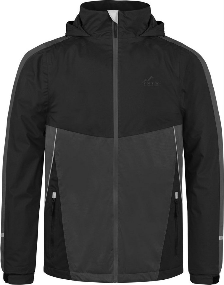 normani Regenjacke Kinder Regenjacke Puyallup Wasserdichte Sommerjacke, ungefütterte Outdoorjacke mit Reflektoren normani Regenjacke Kinder Regenjacke Puyallup Wasserdichte Sommerjacke, ungefütterte Outdoorjacke mit Reflektoren von normani