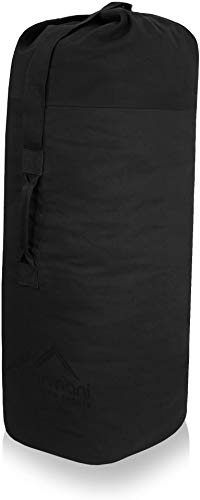 normani Reiseseesack XXL 140 Liter - Classic Sea III aus Canvas Baumwolle Farbe Schwarz normani Reiseseesack XXL 140 Liter - Classic Sea III aus Canvas Baumwolle Farbe Schwarz von normani