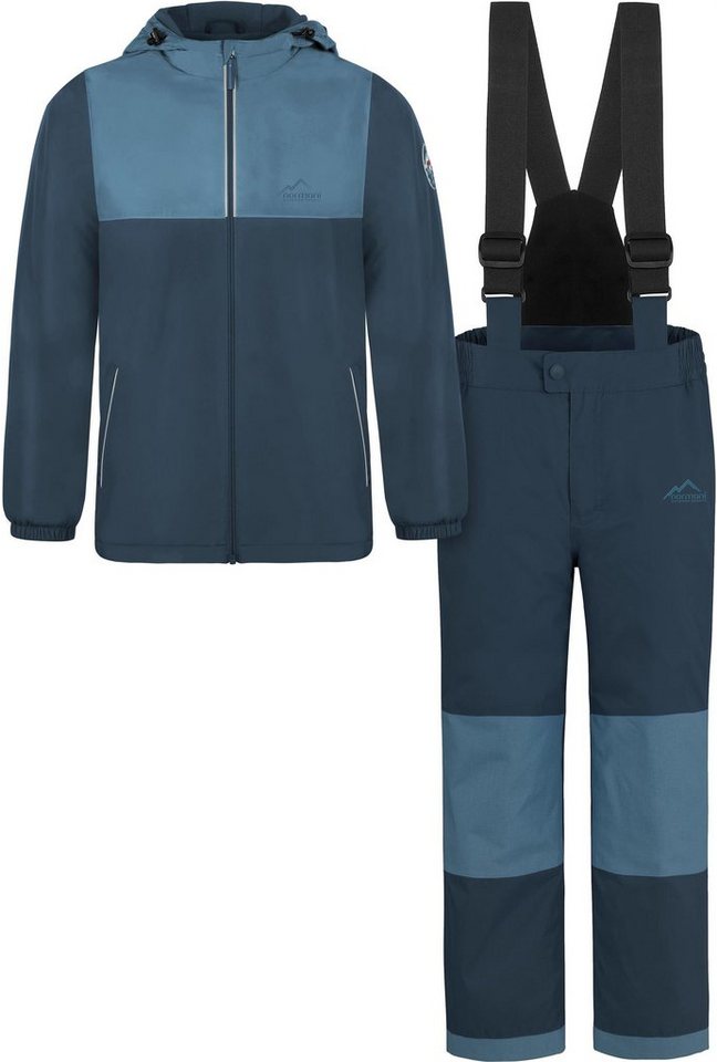 normani Schneehose Kinder WinterSet Thermohose und Thermojacke Wasserdichte Ski Thermohose und Winterjacke Schneeanzug Ski Set für Jungen und Mädchen von normani