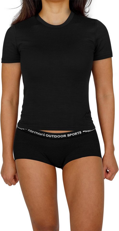 normani Slip Damen Merino Boxershorts „Morwell“ Merino Unterhose Slip Panties Hipster Unterwäsche aus Merinowolle von normani