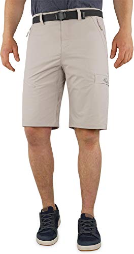 normani Softshell Shorts Kurze Bermuda Funktionshose für Herren S - XXXXL Farbe Beige Größe XL von normani