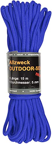 normani Stabiles Polypropylen-Seil, belastbar bis 250 kg universell einsetzbar Farbe Blau Größe 9mm/60m normani Stabiles Polypropylen-Seil, belastbar bis 250 kg universell einsetzbar Farbe Blau Größe 9mm/60m von normani