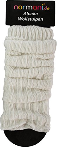 normani Strickstulpen mit weicher, Warmer Alpaka-Wolle Farbe Wollweiß normani Strickstulpen mit weicher, Warmer Alpaka-Wolle Farbe Wollweiß von normani