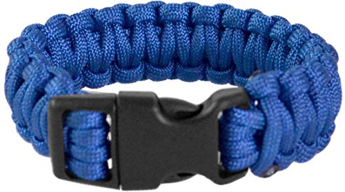 normani Survivalarmband aus geflochtener Paracord mit Clipverschluss 17mm Farbe Blau Größe M normani Survivalarmband aus geflochtener Paracord mit Clipverschluss 17mm Farbe Blau Größe M von normani