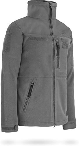 normani Tactical Fleecejacke Delta-Jacke mit 3-lagiger, atmungsaktiver Membran und Patchfläche am Arm Farbe Anthrazit Größe XXL normani Tactical Fleecejacke Delta-Jacke mit 3-lagiger, atmungsaktiver Membran und Patchfläche am Arm Farbe Anthrazit Größe XXL von normani
