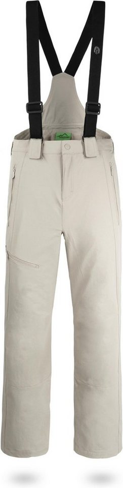 normani Thermohose Herren Winter-Softshellhose mit Hosenträgern Outdoorhose Skihose gefütterte Funktionshose mit abnehmbaren Hosenträgern von normani