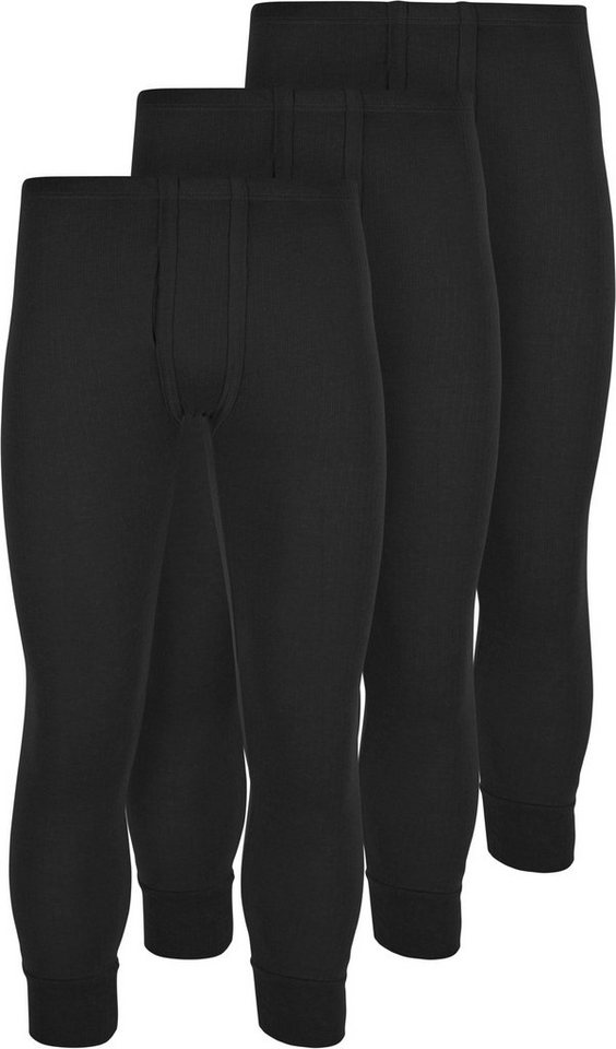 normani Thermounterhose 3 Stück Herren Thermo-Unterhose Thermounterwäsche Skihose Thermohose Funktionsunterwäsche Unterziehhose von normani