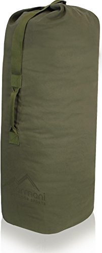 normani U.S. Seesack 100 Liter mit Metallverschluss Classic Sea II Farbe Oliv normani U.S. Seesack 100 Liter mit Metallverschluss Classic Sea II Farbe Oliv von normani