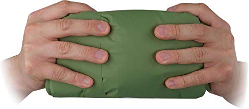 normani Ultrakleine MEGA Kopmpakte Camping-Luftmatratze wasserdichte Isomatte Biwakmatte Schlafmatte mit 520 g - SUPERLEICHT Farbe Olive normani Ultrakleine MEGA Kopmpakte Camping-Luftmatratze wasserdichte Isomatte Biwakmatte Schlafmatte mit 520 g - SUPERLEICHT Farbe Olive von normani