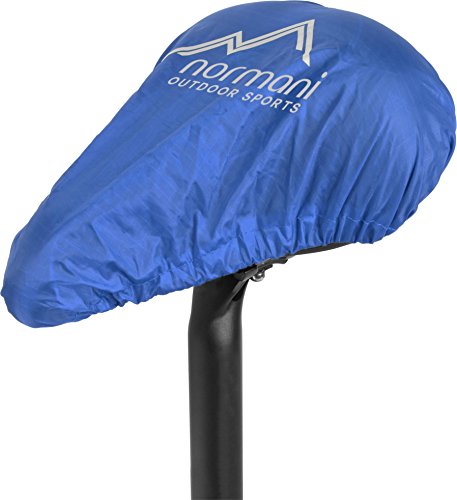 normani Universeller Sattelüberzug Fahrradsattel Regenschutz - 100% wasserdicht Farbe Blau von normani