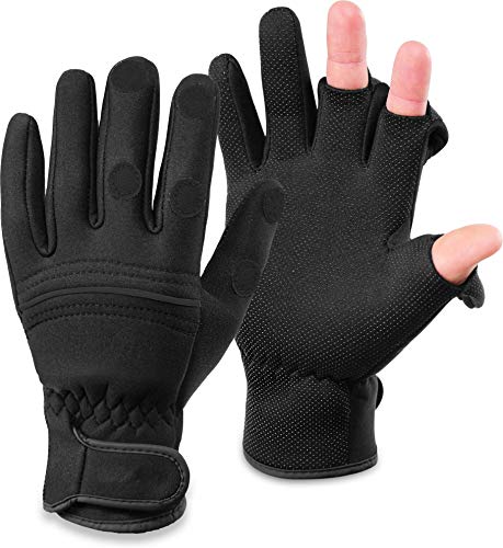normani Wasser- und Winddichte Angel Handschuhe Winterhandschuhe Fishingsports Anglerhandschuhe 2,5 mm Titanium-Neopren Farbe Schwarz/Schwarz Größe 3XL normani Wasser- und Winddichte Angel Handschuhe Winterhandschuhe Fishingsports Anglerhandschuhe 2,5 mm Titanium-Neopren Farbe Schwarz/Schwarz Größe 3XL von normani
