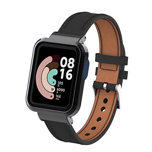 nuosiweilang Kompatibel Für Xiaomi Mi Watch Lite Armband,Sport Leder Uhrenarmband Armband Ersatzarmband Für Mi Watch Lite/Redmi Watch Männer und Frauen,Schwarz nuosiweilang Kompatibel Für Xiaomi Mi Watch Lite Armband,Sport Leder Uhrenarmband Armband Ersatzarmband Für Mi Watch Lite/Redmi Watch Männer und Frauen,Schwarz von nuosiweilang