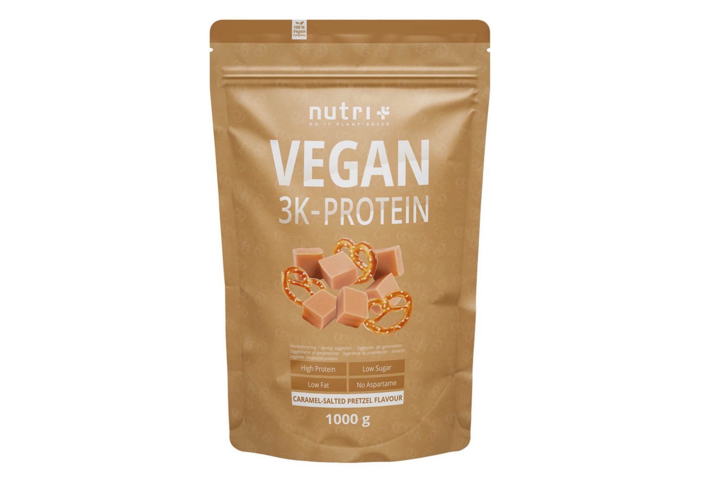 nutri+ Protein Pulver Vegan 3K Pulver, 1 er nutri+ Protein Pulver Vegan 3K Pulver, 1 er von nutri+