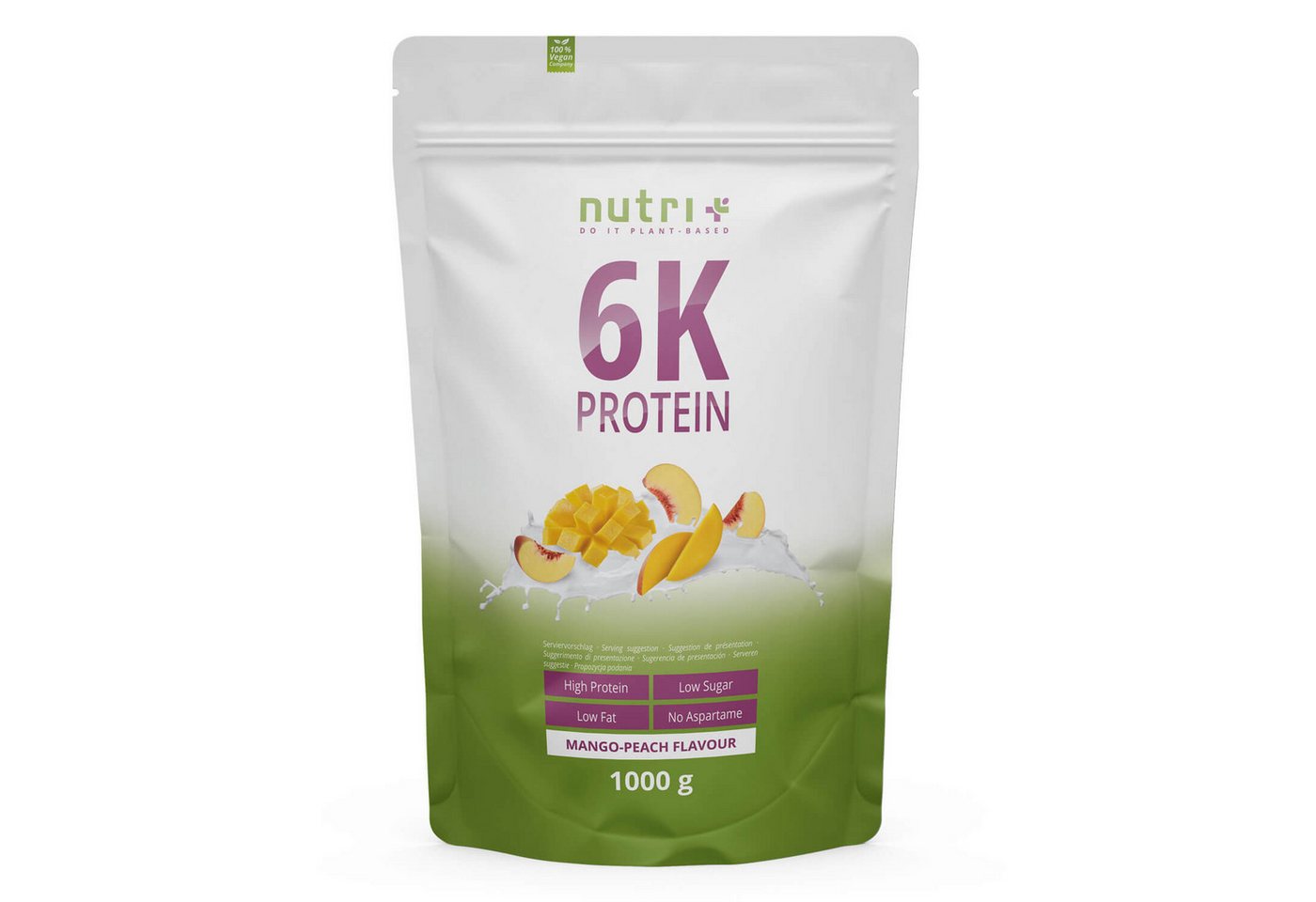 nutri+ Proteinpulver 6K Eiweiß Pulver, 1 er nutri+ Proteinpulver 6K Eiweiß Pulver, 1 er von nutri+