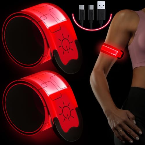 ocuvaep Led Armband Aufladbar, 2 Stück Leuchtarmband Joggen Aufladbar, Reflective Leuchtbänder für Laufen Hundewandern Radfahren Outdoor Sports ocuvaep Led Armband Aufladbar, 2 Stück Leuchtarmband Joggen Aufladbar, Reflective Leuchtbänder für Laufen Hundewandern Radfahren Outdoor Sports von ocuvaep