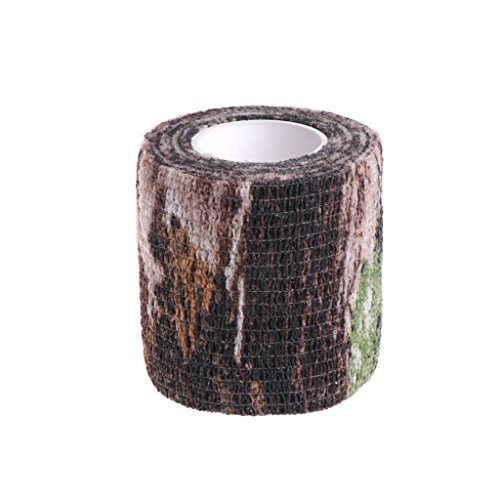 ohodhmnu Camouflage Tape Wasserdichte Wrap Camouflage Selbstklebende Wrap Bandage Outdoor Jagd von ohodhmnu