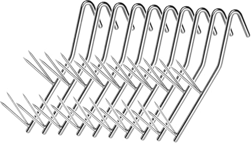 ok4y 10 Stück Räucherhaken Edelstahl Doppelspitz V Krallen 18 cm 4 mm Ø räuchern von Fisch Fleisch Käse Wurst ok4y 10 Stück Räucherhaken Edelstahl Doppelspitz V Krallen 18 cm 4 mm Ø räuchern von Fisch Fleisch Käse Wurst von ok4y
