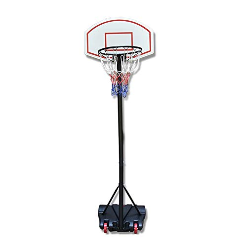 Basketball-Ständer Kinder Tragbar Basketballkorb Einstellbare Höhe (250-310cm) Hoop Net System Mit Rädern Für Kinder Indoor-Outdoor-Übung, Training Und Spiele von okuya