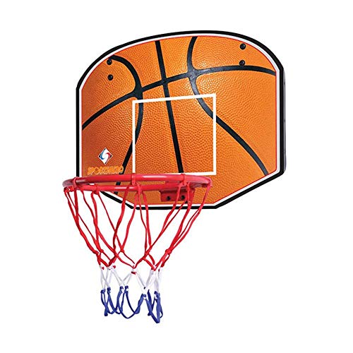 Basketballkorb Für Kinder Mit Rückwand Und Netz Für Den Innenbereich Kinder Hängendes Basketball-Rückenbrett 60 X 45,5 cm, 3 Farben Wahlweise Freigestellt(C) von okuya