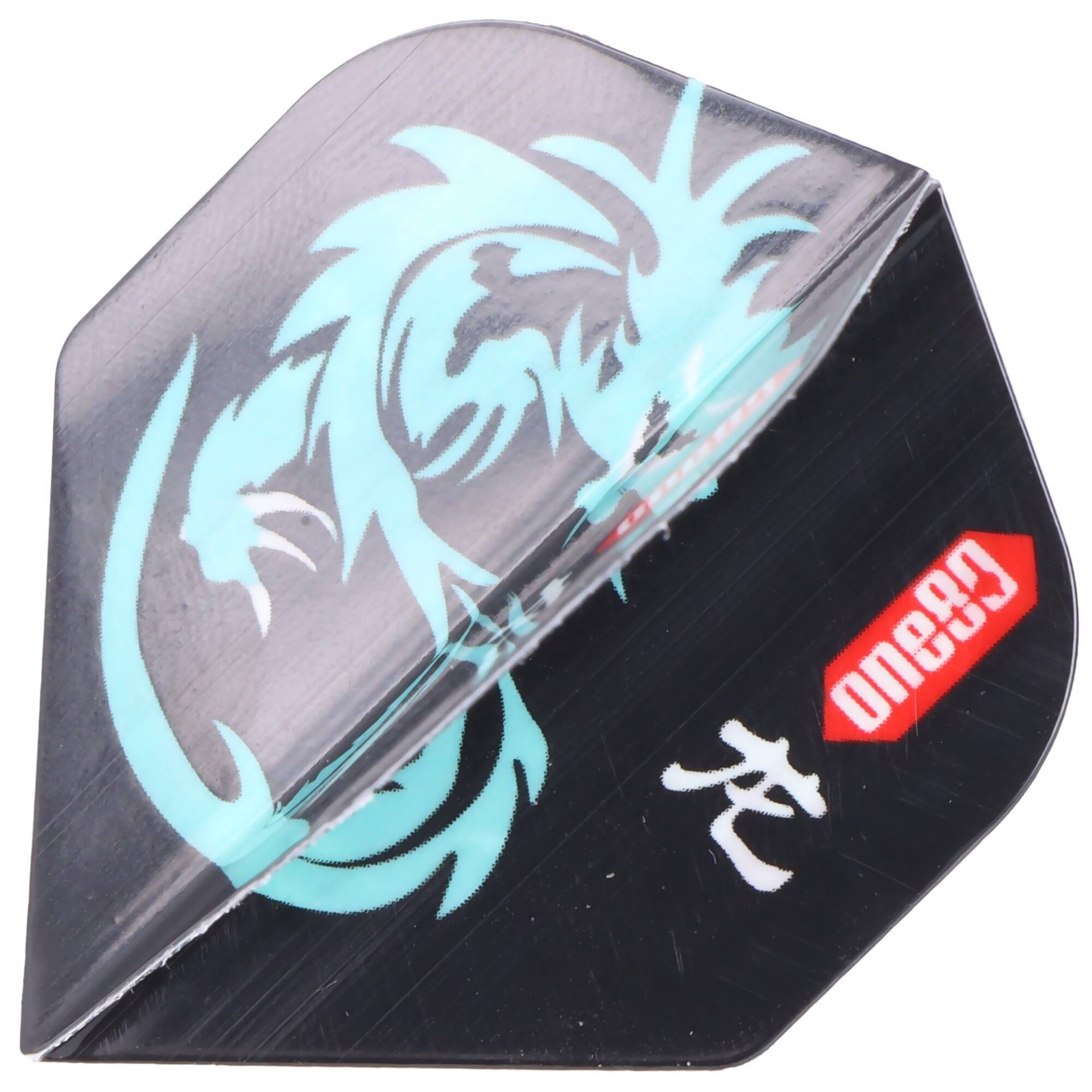 Dart Flights schwarz mit dem grünen Drachen Dart Flights schwarz mit dem grünen Drachen von one80