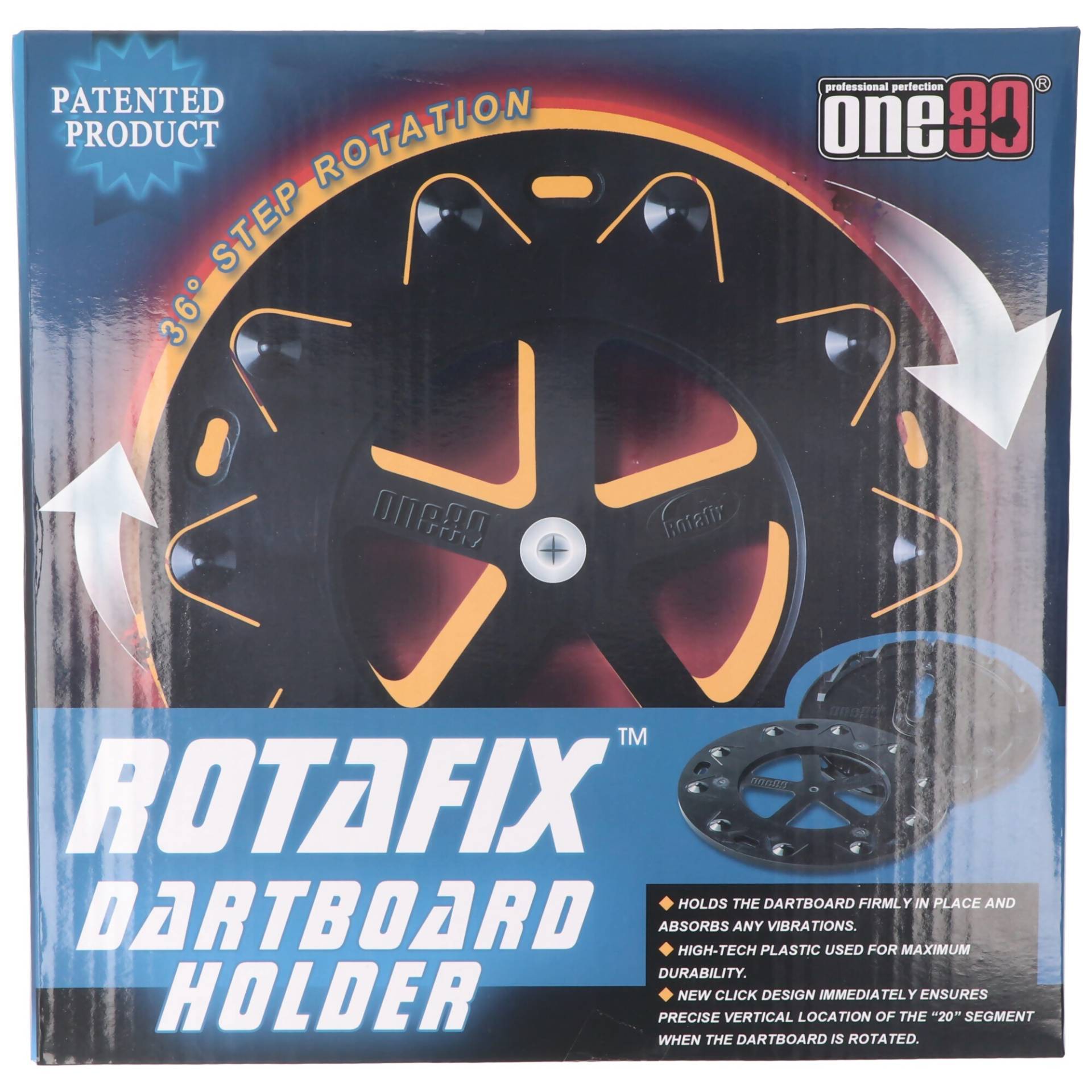 one80 Rotafix Dartboard Halter für Steeldart-Scheiben one80 Rotafix Dartboard Halter für Steeldart-Scheiben von one80