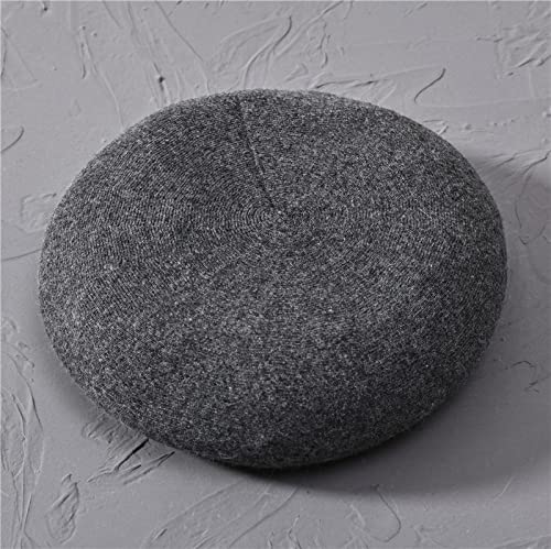 oonui Baskenmütze Damen Winter-Barett-Mütze Für Frauen, Flach Gestrickte Kaschmir-Mütze, Herbst-Dame, Kaschmir, Frauen, Mützen, Frauen, Ballonmützen, Anthrazit, 54~58 cm oonui Baskenmütze Damen Winter-Barett-Mütze Für Frauen, Flach Gestrickte Kaschmir-Mütze, Herbst-Dame, Kaschmir, Frauen, Mützen, Frauen, Ballonmützen, Anthrazit, 54~58 cm von oonui