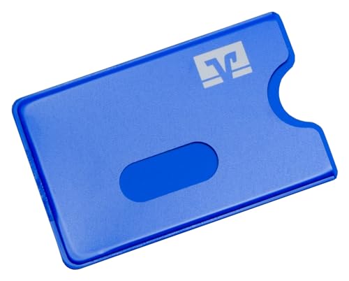 orgaexpert EC Kartenhülle Blau Volks- & Raiffeisenbank (3 Stück) hochwertig/stabil NEU Kreditkartenhüllen, Scheckkartenbox, Schutzhülle Ausweis von orgaexpert