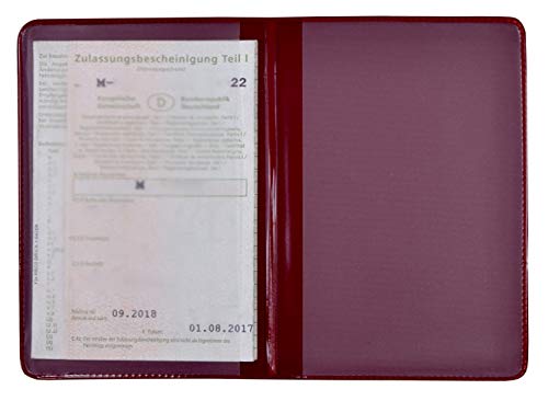 orgaexpert KFZ Schein Schutzhülle Bordeaux 2 Fächer 120x167mm Made in Germany Etui Mappe Ausweisetui Kartenhülle Fahrzeugschein Hülle orgaexpert KFZ Schein Schutzhülle Bordeaux 2 Fächer 120x167mm Made in Germany Etui Mappe Ausweisetui Kartenhülle Fahrzeugschein Hülle von orgaexpert