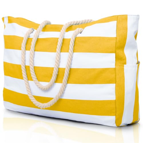 oscaurt Strandtasche XXL Familie Tote Bag Shopper Tasche Damen Badetasche Handtasche Faltbare Beach Bag mit Reißverschluss Saunatasche Weekender Damen Umhängetasche oscaurt Strandtasche XXL Familie Tote Bag Shopper Tasche Damen Badetasche Handtasche Faltbare Beach Bag mit Reißverschluss Saunatasche Weekender Damen Umhängetasche von oscaurt