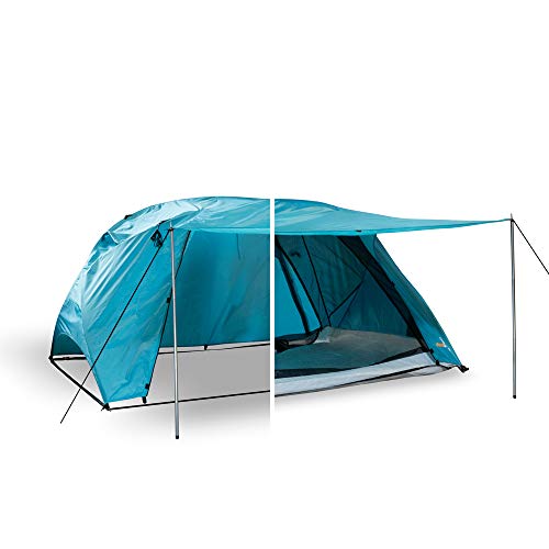 outdoorer Svalin - multifunktionelles Zelt mit Strandmuschel-, Moskitoschutz- & Fix Up Schnellaufbau-Funktion, wasserdichtes Raumwunder outdoorer Svalin - multifunktionelles Zelt mit Strandmuschel-, Moskitoschutz- & Fix Up Schnellaufbau-Funktion, wasserdichtes Raumwunder von outdoorer