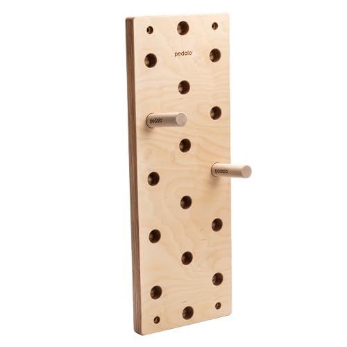 pedalo® Kletter-Trainingsboard 300 vertikal I Kletterboard I Pegboard I Klettern I Griffkraft I Muskulatur pedalo® Kletter-Trainingsboard 300 vertikal I Kletterboard I Pegboard I Klettern I Griffkraft I Muskulatur von pedalo