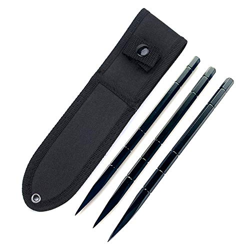 penixon Schwarzer Sturm 440c Edelstahl Wurfmesser Set DREI Stück Werfen Messer-Set Fliegende Nadeln penixon Schwarzer Sturm 440c Edelstahl Wurfmesser Set DREI Stück Werfen Messer-Set Fliegende Nadeln von penixon