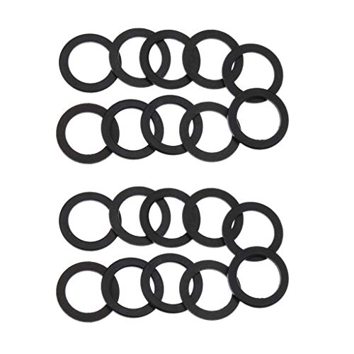 Perfeclan 20x Ringe für alle Achsen Rings washers for Skateboard Longboard von Perfeclan